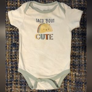 Taco onesie 6-9m